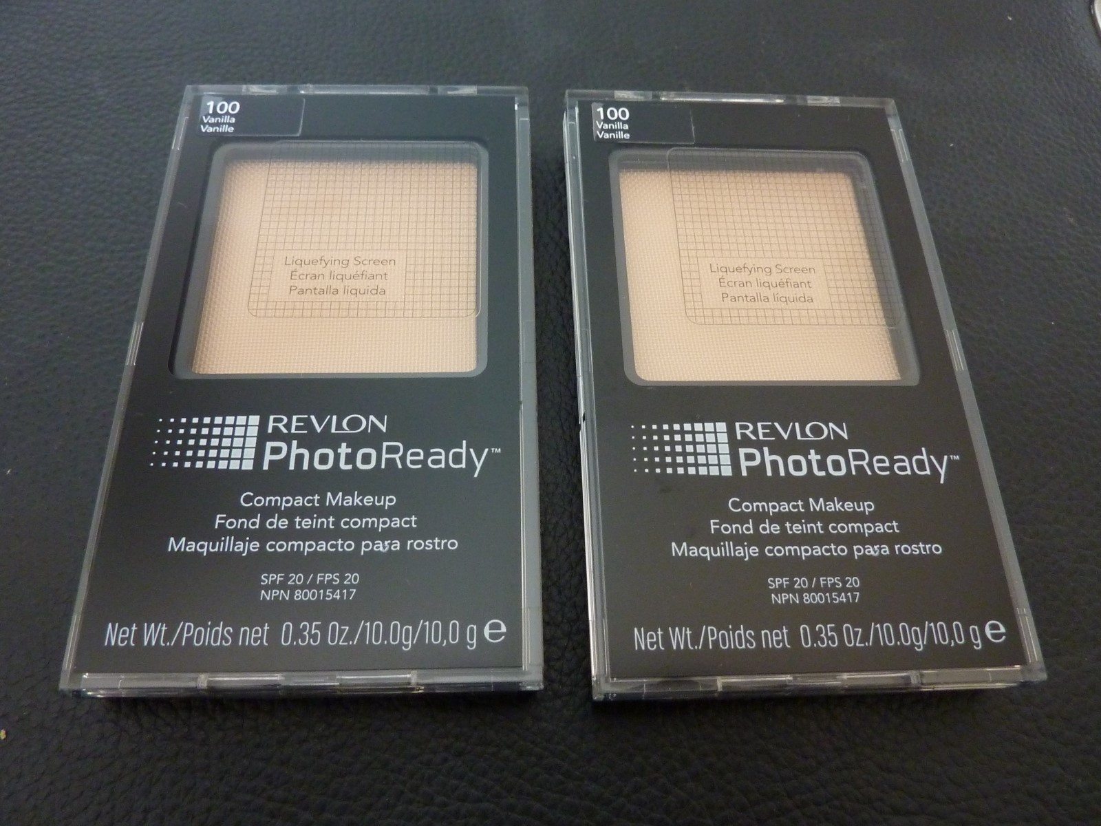 Revlon PhotoReady Compact Makeup – VANILLA #100 – TWO – Both New / Sealed