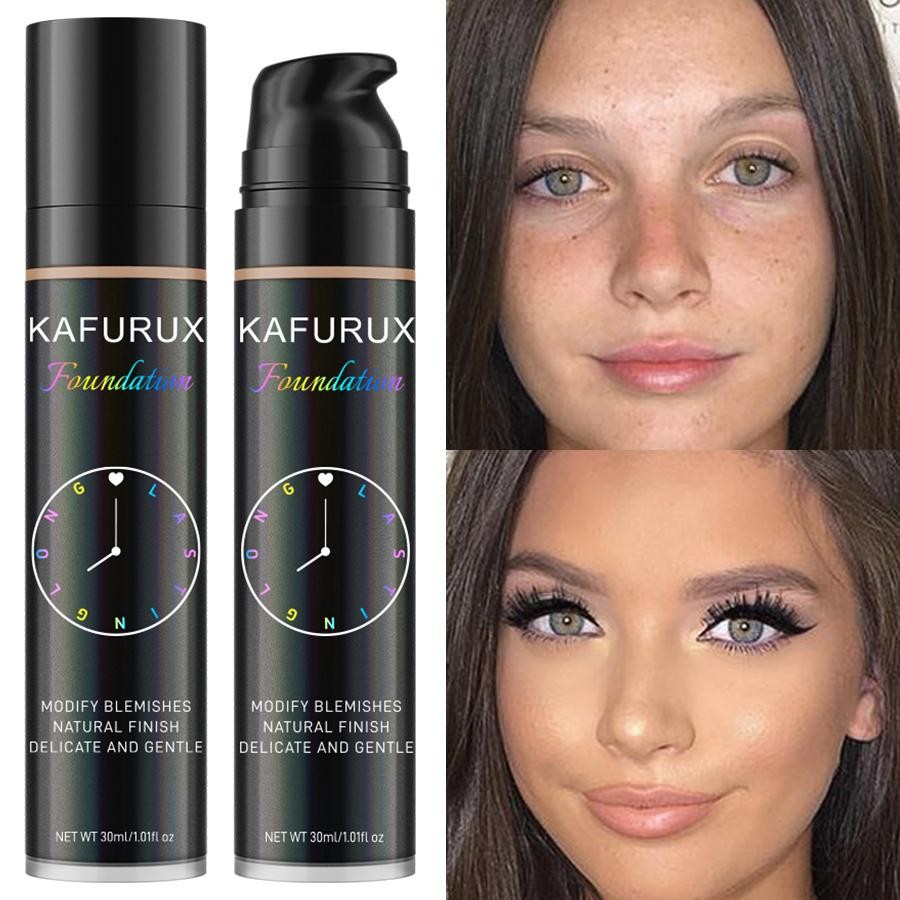 Waterproof Liquid Foundation – Sweat-resistant Full Coverage Korean Face Makeup