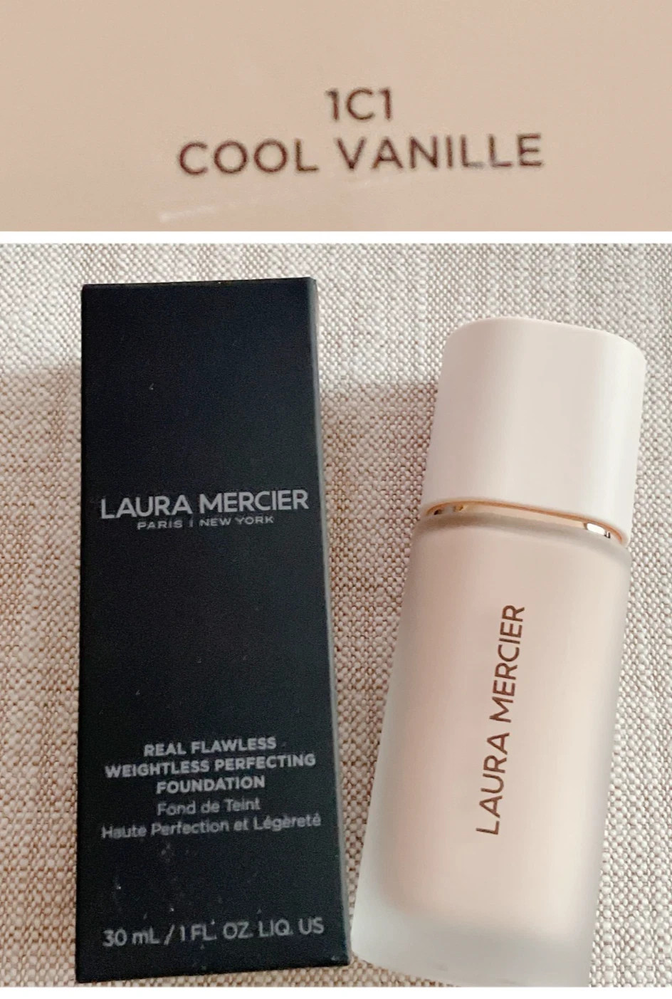 LAURA MERCIER Real Flawless Weightless Perfecting Foundation, $52