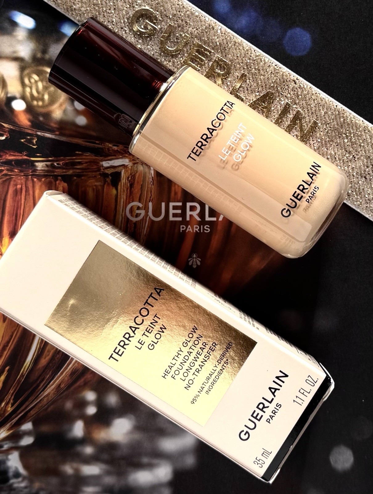 Guerlain Terracotta Le Teint Glow Healthy Glow Foundation Longwear 1N Neutral