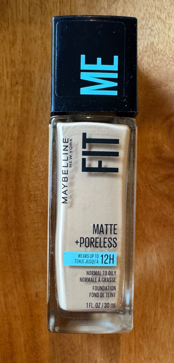 Maybelline Fit Me Matte + Poreless 310 SUN BEIGE Foundation Normal to Oily