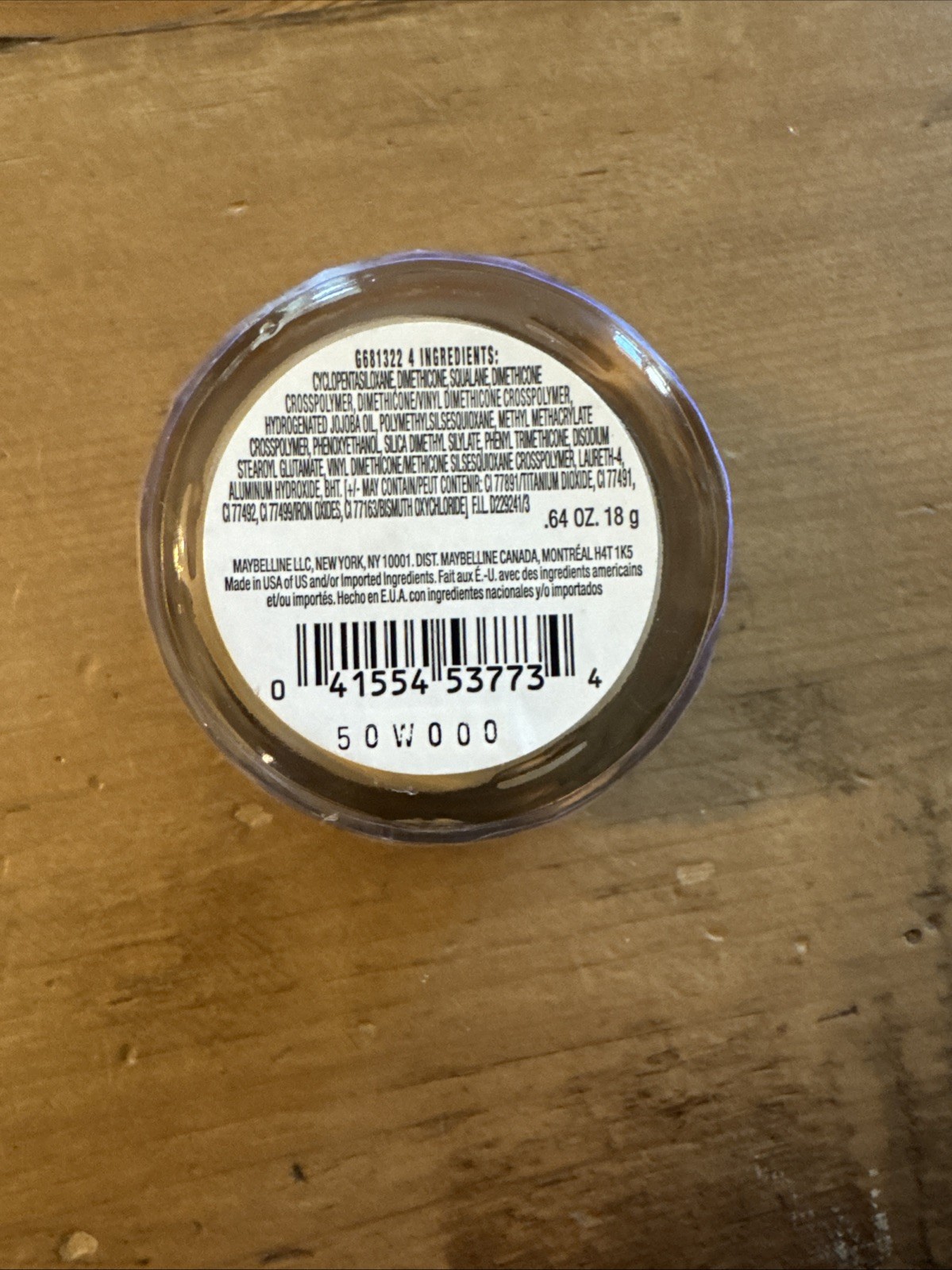 Maybelline Dream Matte Mousse Foundation LIGHT BEIGE MEDIUM 0 New Sealed