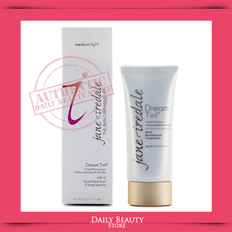 Jane Iredale Dream Tint Moisturizer 1.7oz Medium Light BRAND NEW FAST SHIP
