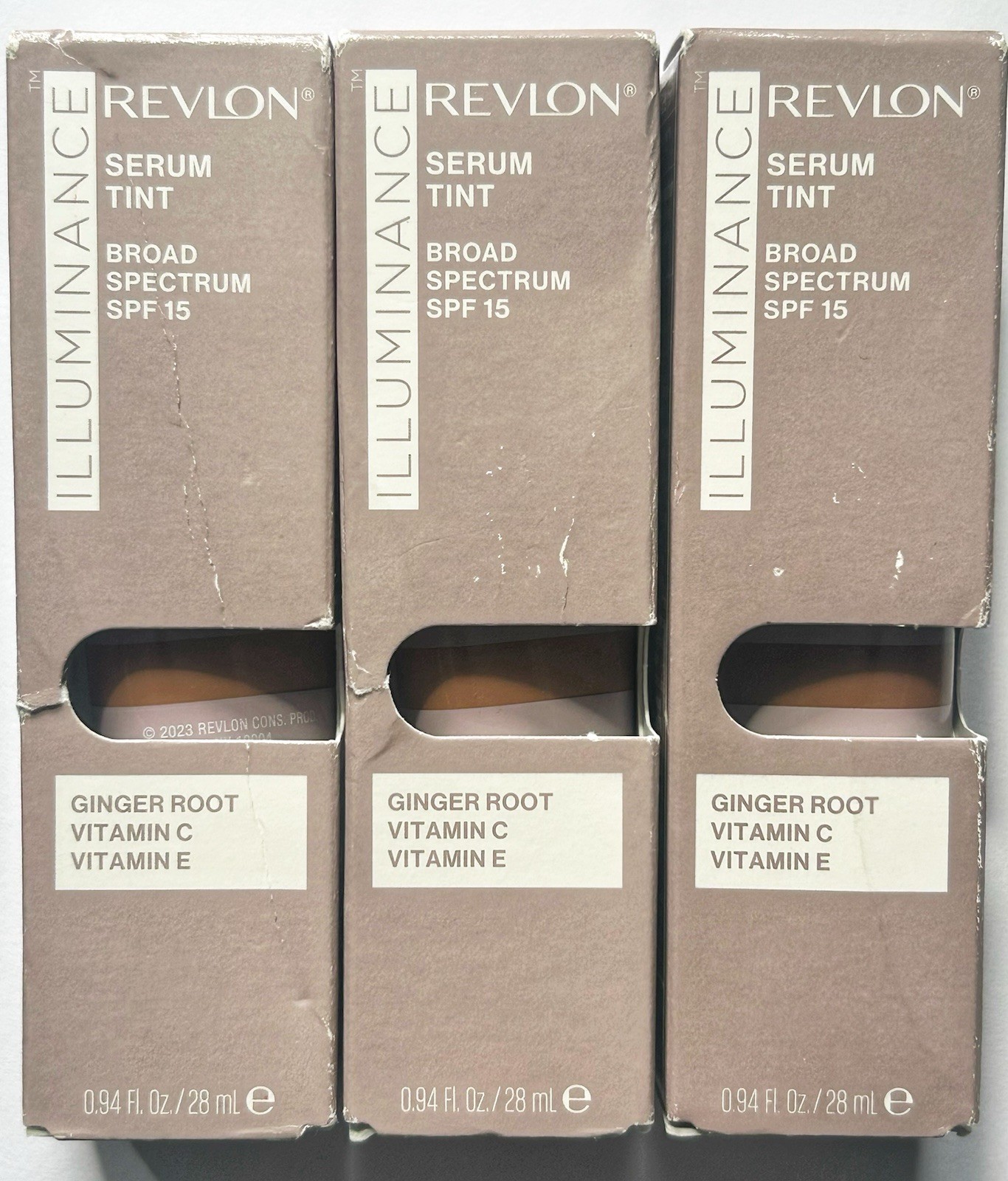 Revlon Illuminance Serum Tint Lot 3 SPF 15 Rich Sand Sandalwood Exp 2025