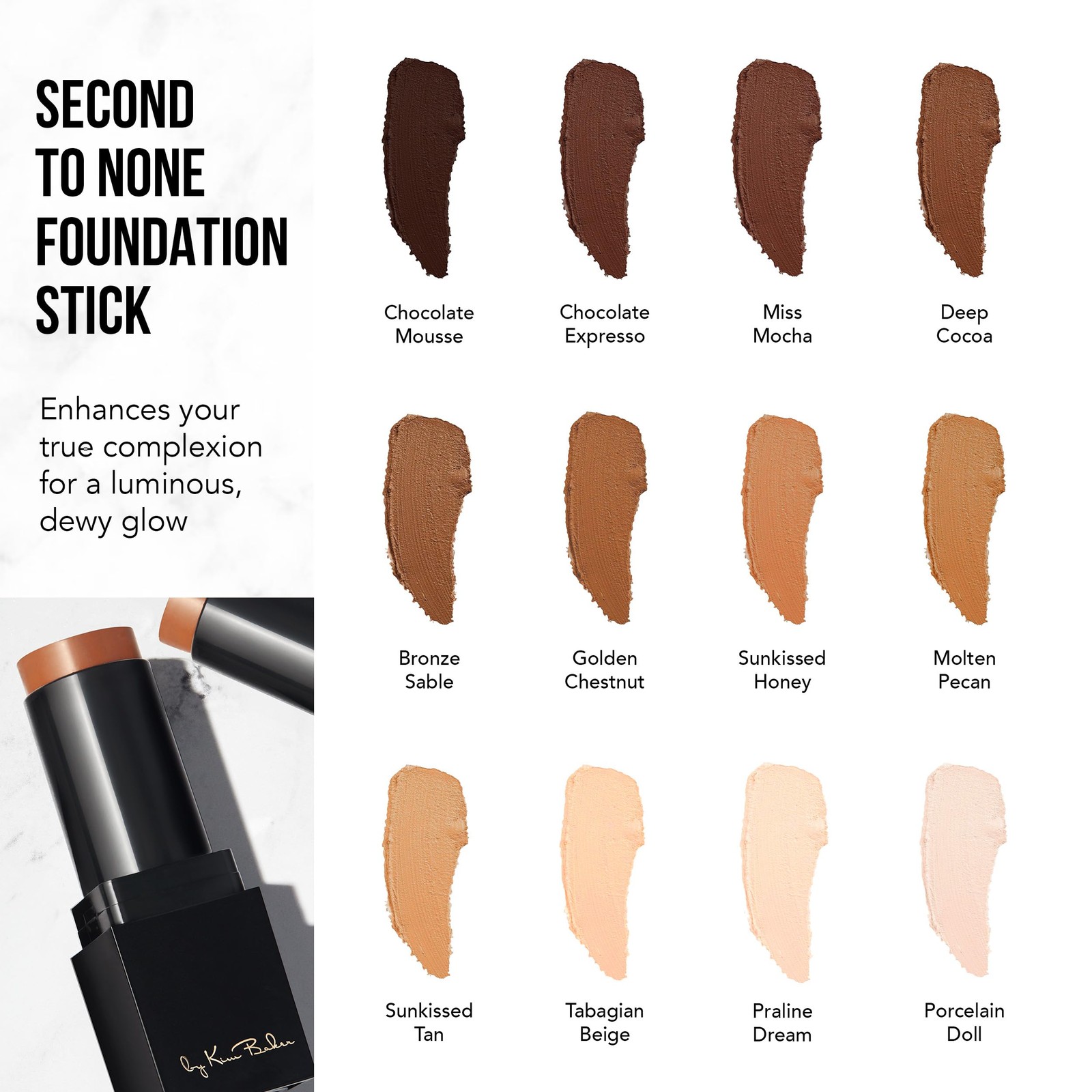 GlRetailer Beauty GlRetailer Second To None Foundation Stick Chocolate Expresso