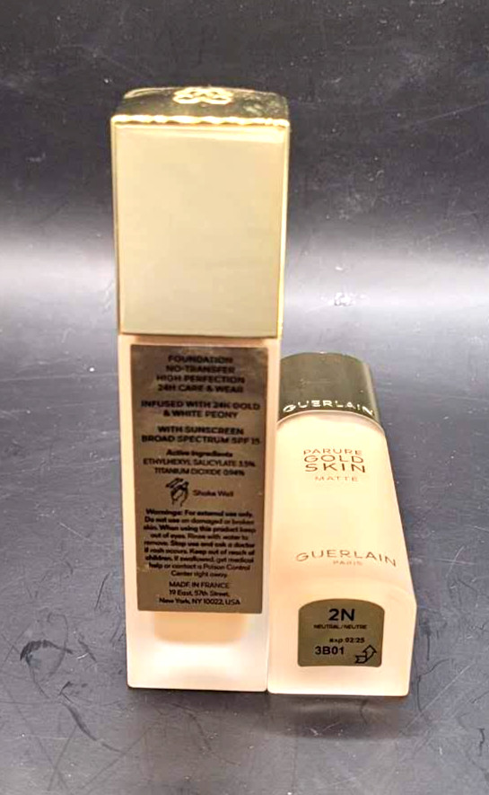 GUERLAIN PARURE GOLD SKIN MATTE FOUNDATION SPF15 – 2N/3.5N 1.1OZ/35ML EXP02/25