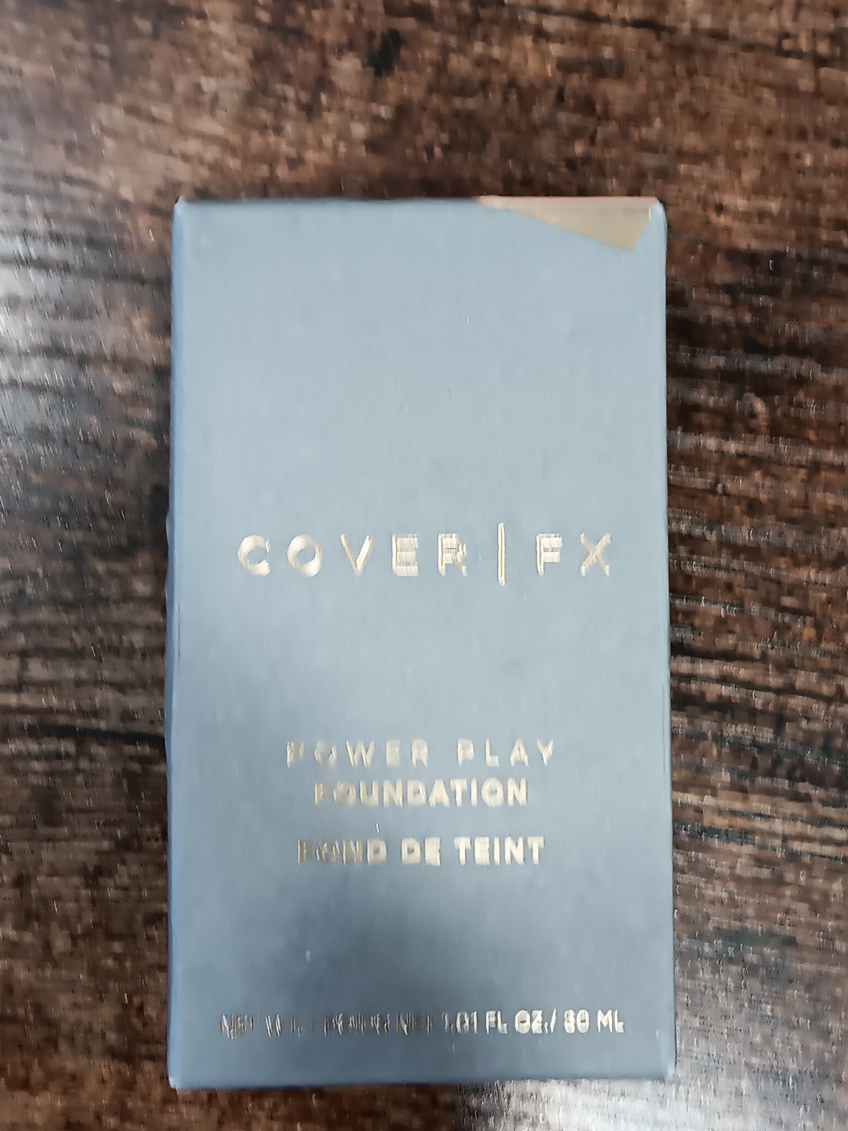 COVER FX Power Play Foundation F1 Full Size 1.01 oz (30 mL) New in Box