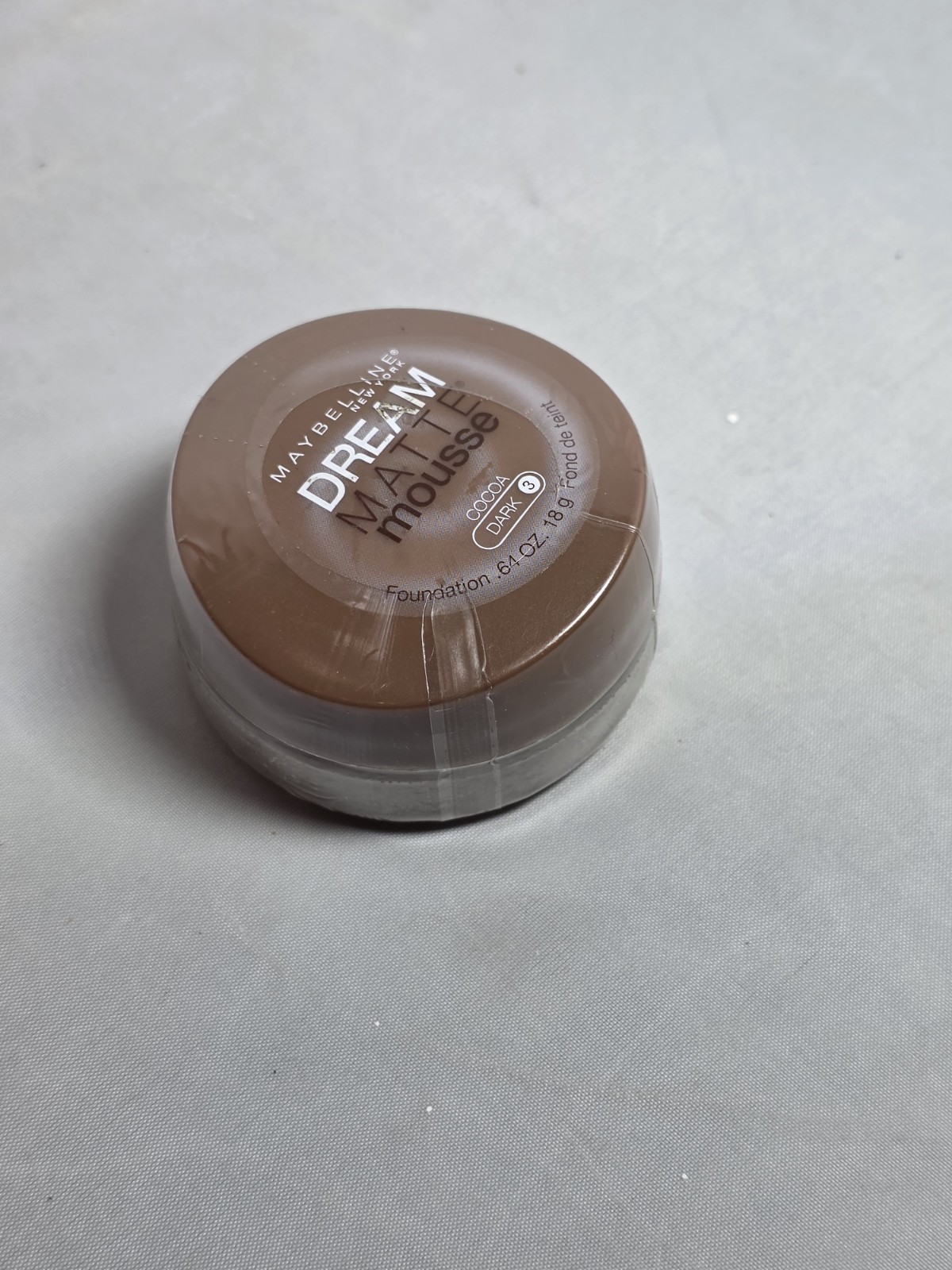Maybelline New York Dream Matte Mousse Foundation Cocoa Dark 3 0.64 Oz