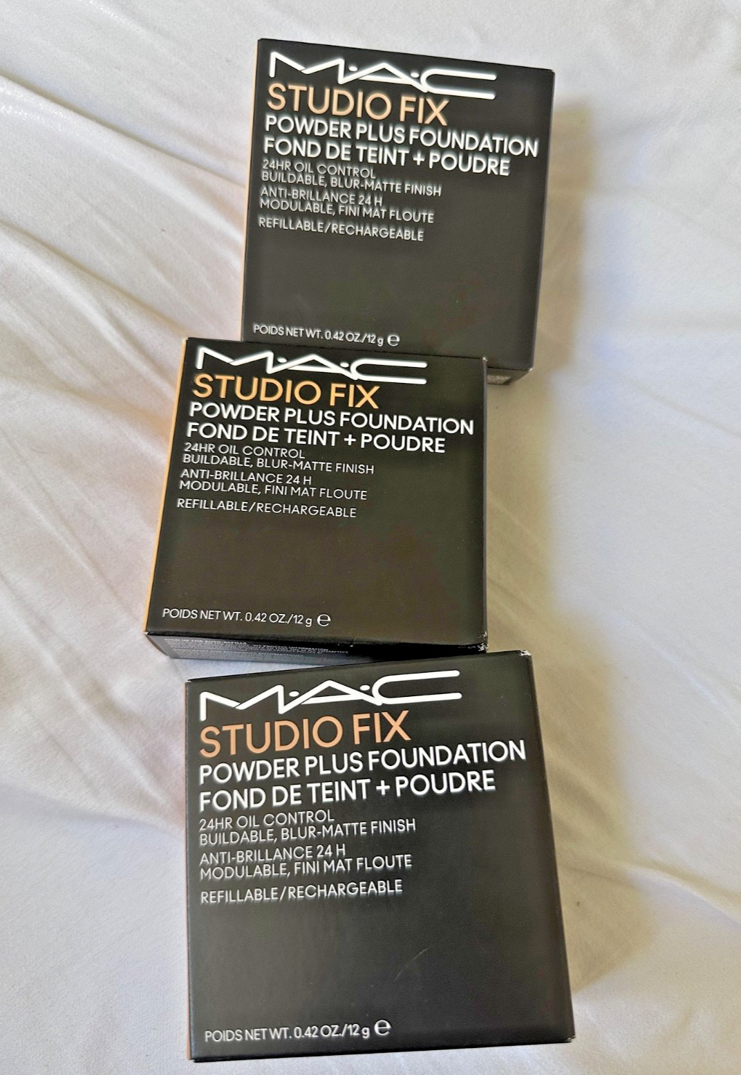 MAC Studio Fix Powder Plus Foundation – N6/NC27/NW20 – (CHOOSE SHADE) $36 VALUE