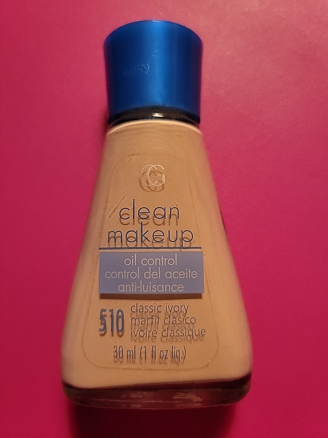 CoverGirl Clean Oil Control Liquid Makeup – Classic Ivory 510*Original Formula*