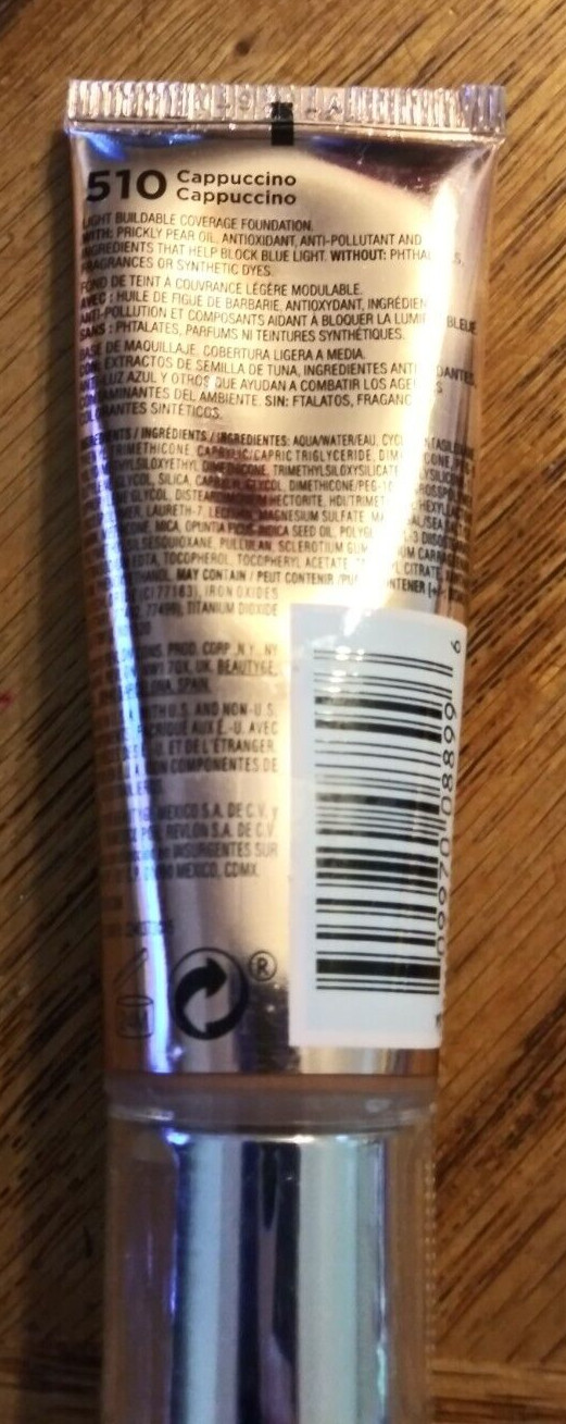 Revlon Photoready CANDID Glow #510 Cappuccino .075 See Description