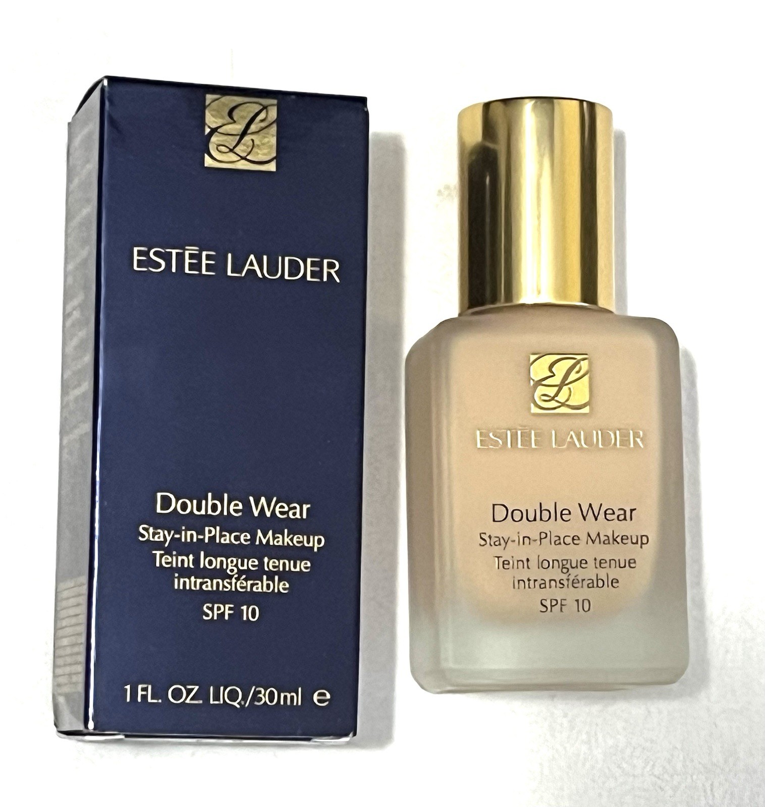 Estee Lauder Double Wear Stay In Place Makeup 2C0 Cool Vanilla 1 fl oz 30 ml NIB