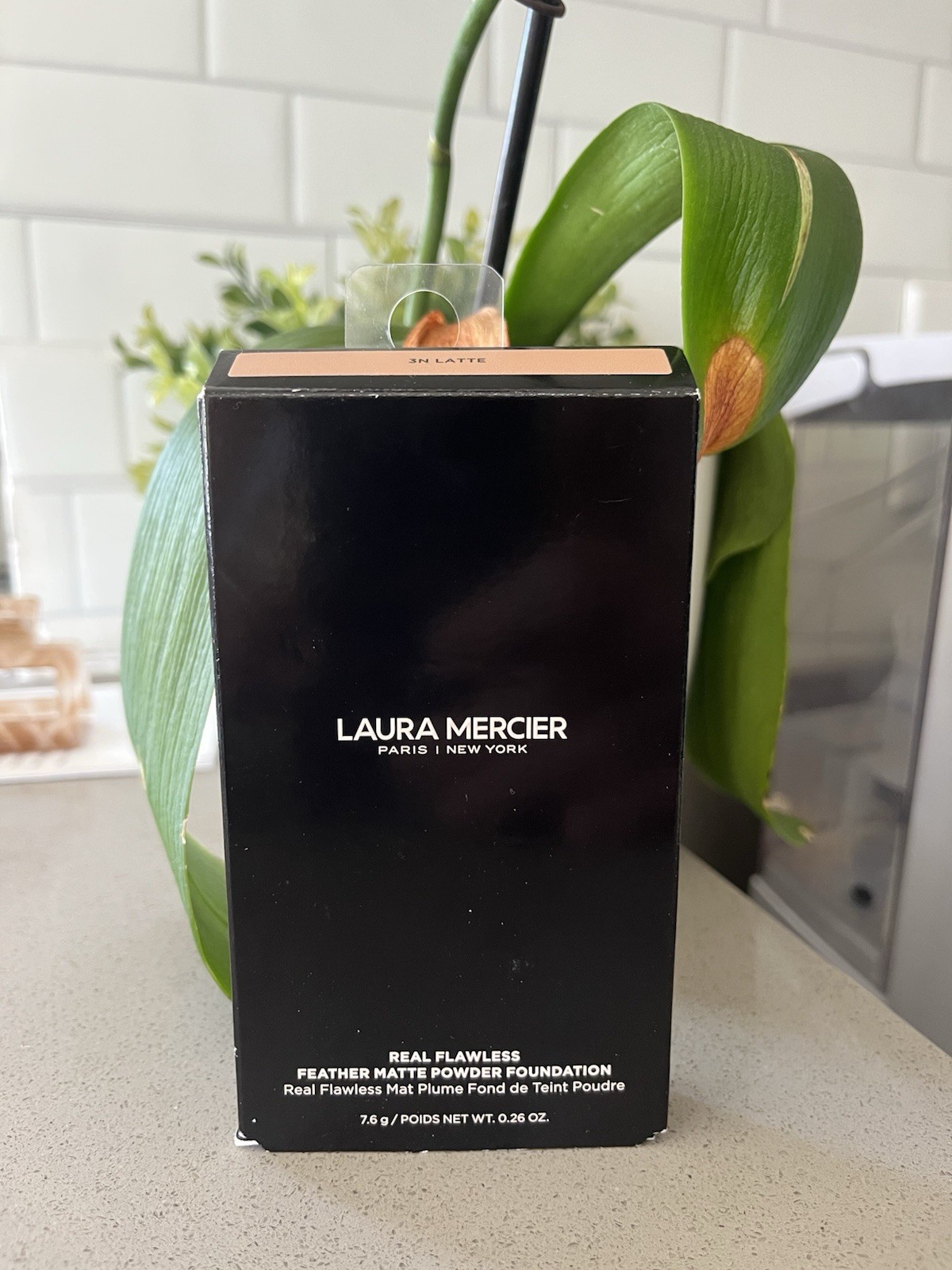 Laura Mercier Real Flawless Feather Matte Powder Foundation—3N Latte NEW