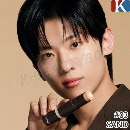 OBGE Natural Cover Foundation 13g #03 Sand SPF50+ PA++++ For Men Foundation NEW