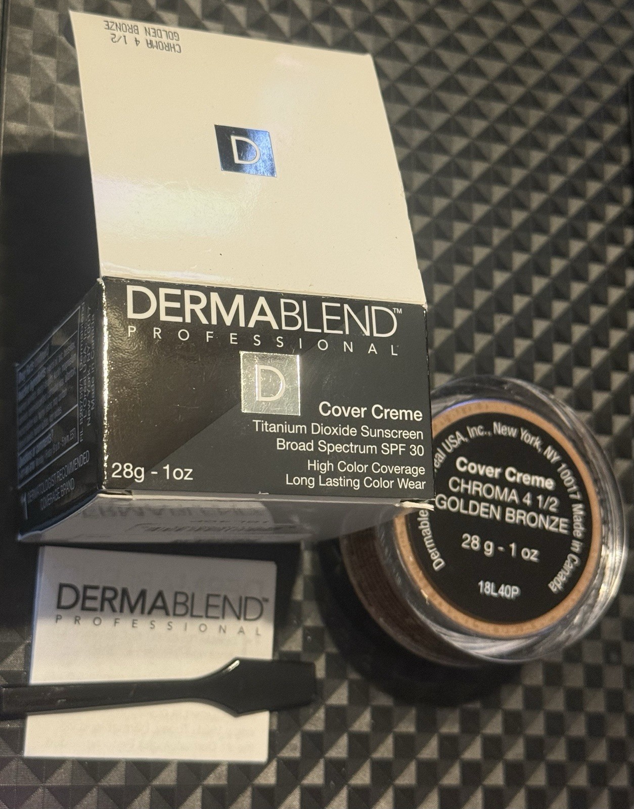Dermablend Professional Cover Creme Cream SPF 30 – 1 oz – Golden Bronze- NEW