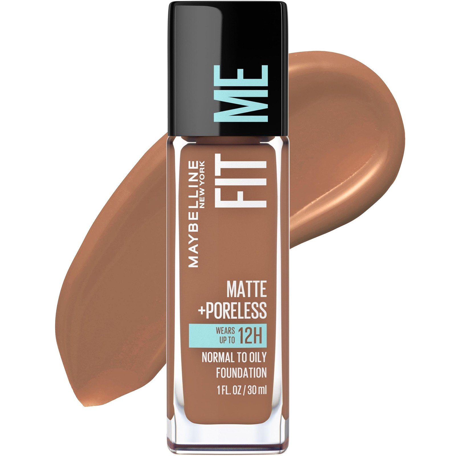 Maybelline Fit Me Matte Poreless Liquid Foundation Natural Finish 1 Fl Oz