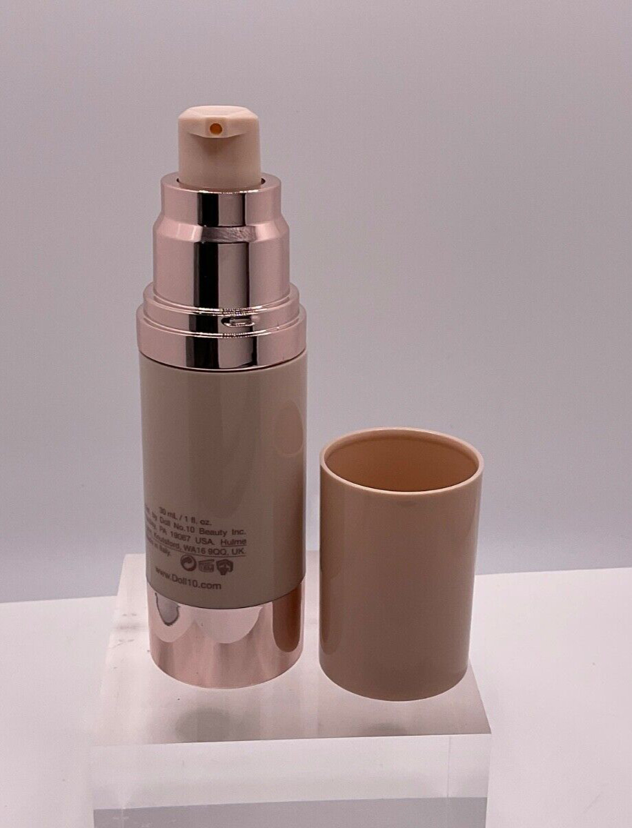 Doll 10 HydraLux Smoothing Foundation FAIR – Skin Improving Anti-Aging 1 oz