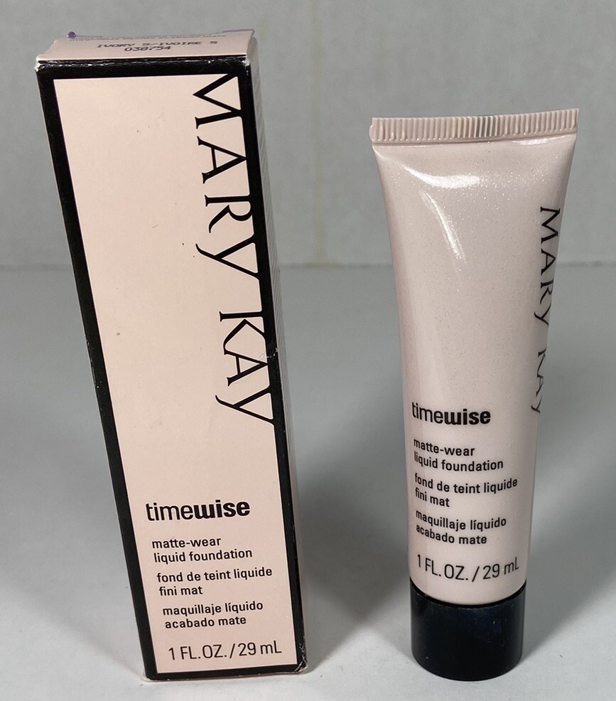 Mary Kay Timewise Matte Wear Foundation Ivory 5 #038754 – 1 fl. oz. – NIB
