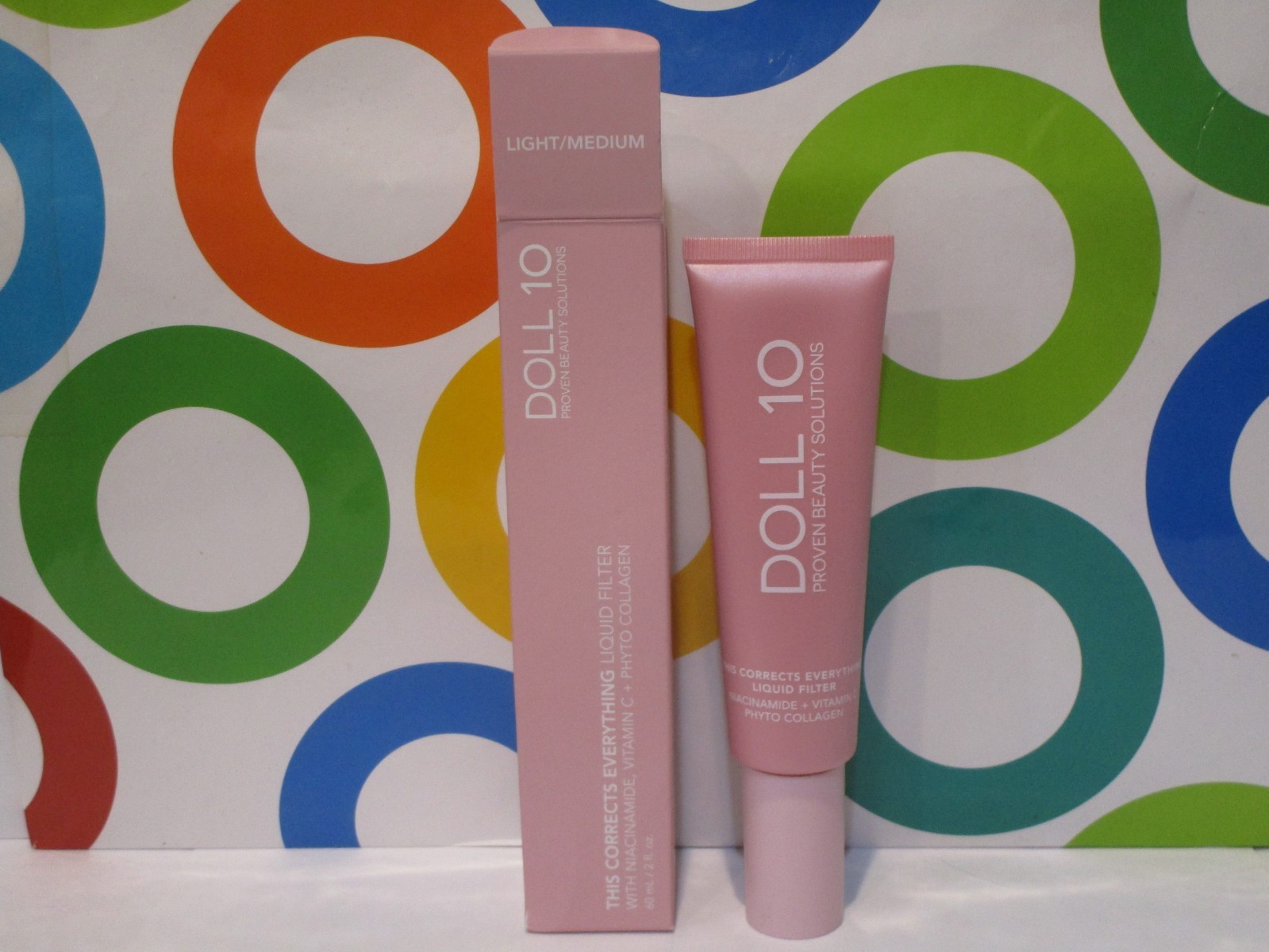 DOLL 10 ~ THIS CORRECTS EVERYTHING LIQUID FILTER ~ LIGHT / MEDIUM ~ 2 OZ