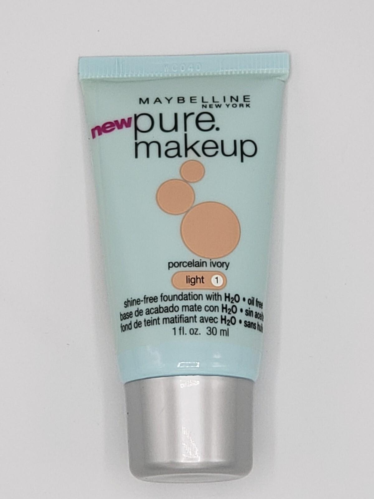 NEW Maybelline Pure Makeup Porcelain Ivory (Light 1)