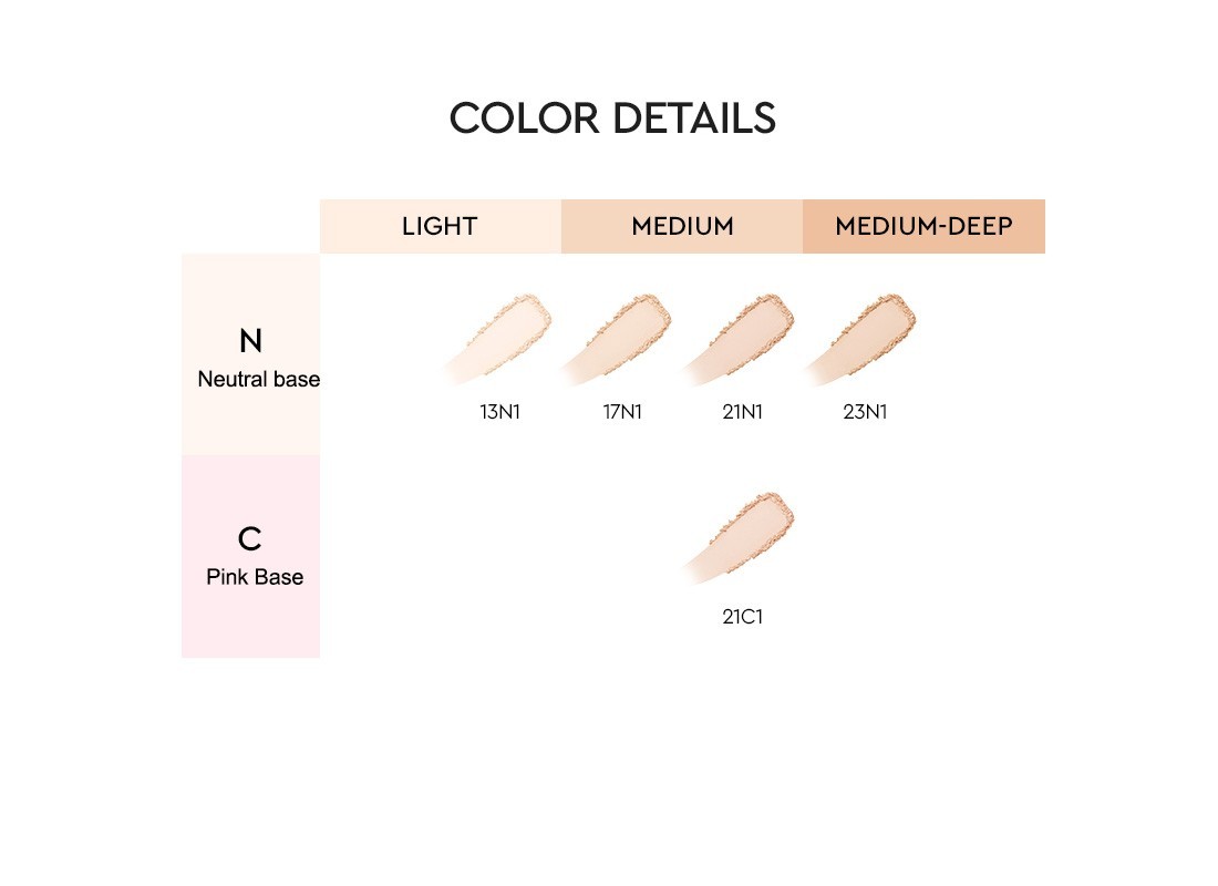 HERA Black Cushion Mesh Powder SPF38/PA++ 10g Powder in Cushion