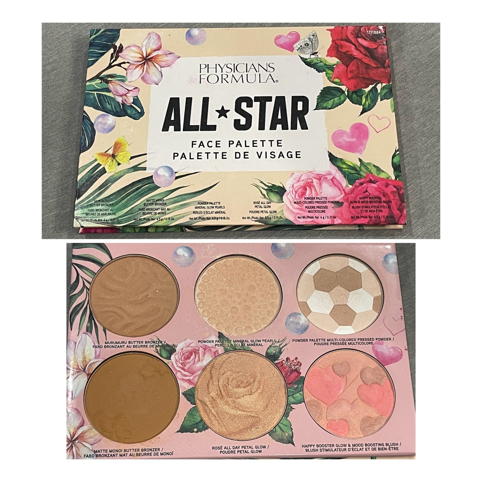 Physicians Formula All-Star Face Palette, Velvety-Smooth Buildable & Blendable F