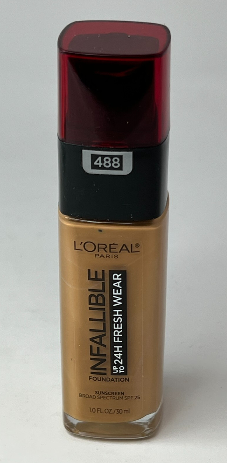L’oreal Infallible 24HR Fresh Wear Foundation #488 Caramel UNSEALED