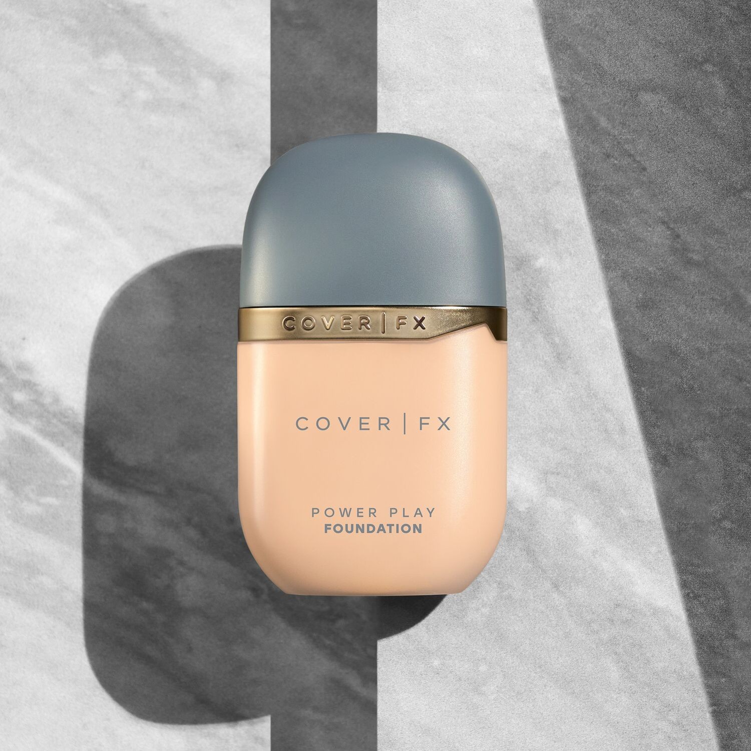 COVER FX Power Play Foundation – Shade F2 – Buildable Full Coverage – Waterproof