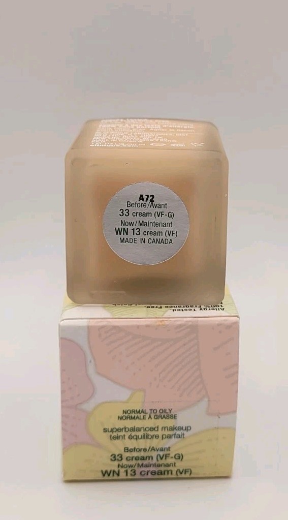 CLINIQUE Superbalanced Makeup Foundation – WN 13 Cream (VF)- 1 oz / 30ml .