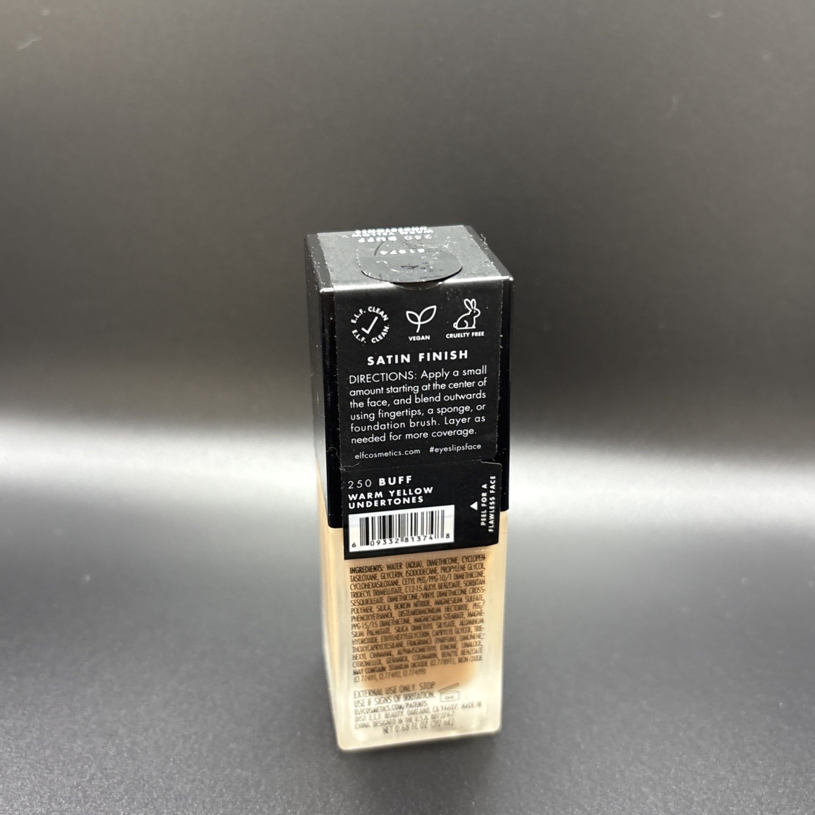 Elf Flawless Finish Foundation | Shade: Buff 250 New Sealed
