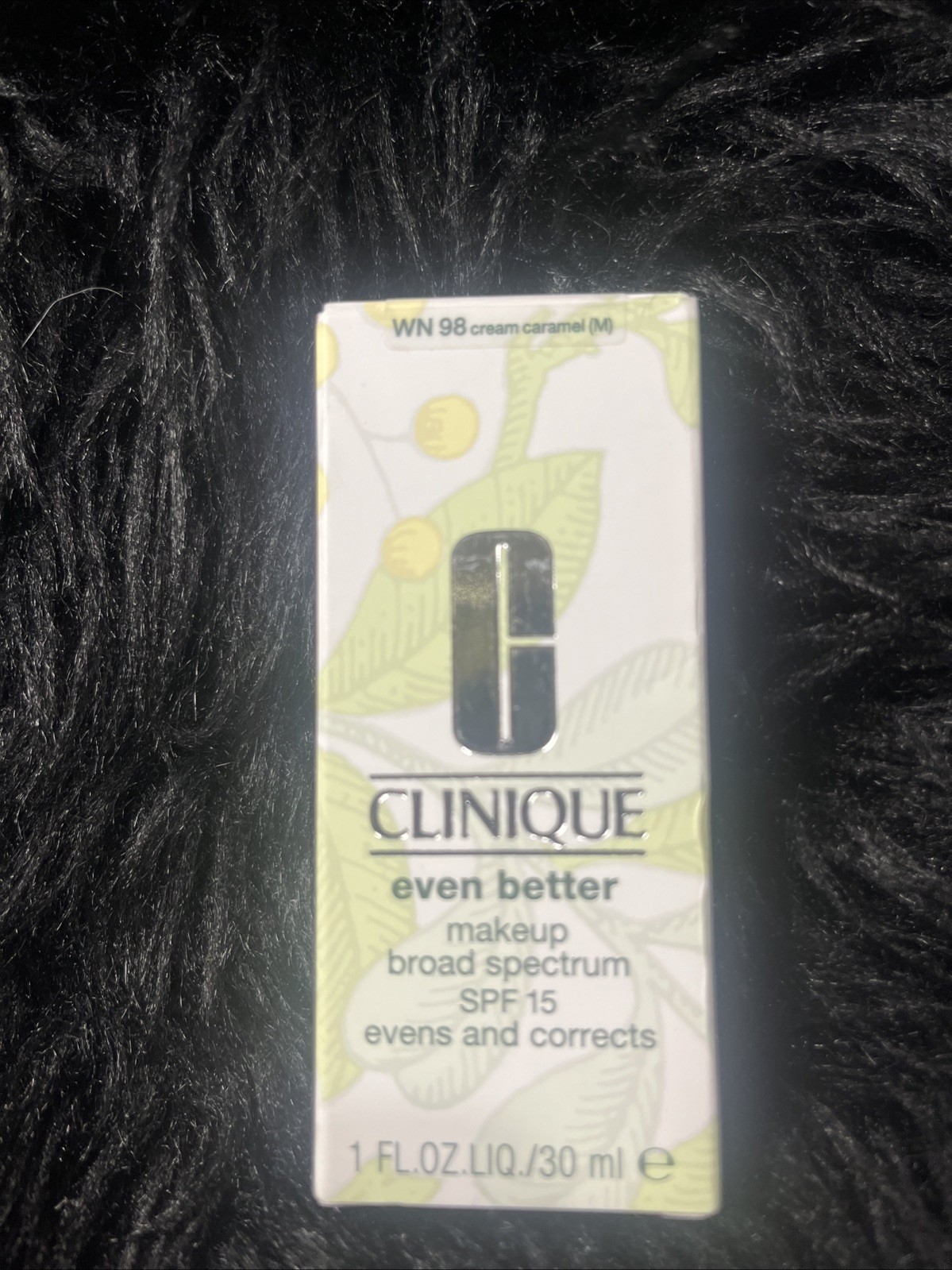 Clinique Even Better Makeup Broad Spectrum SPF 15 NEW SEALED WN 98 Cream Caramel