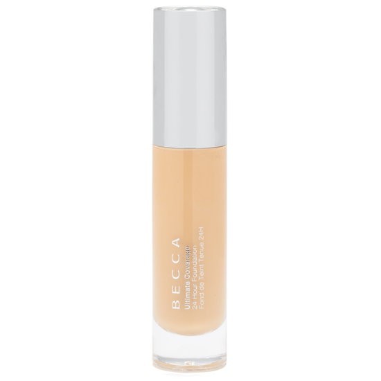 NIB BECCA Ultimate Coverage 24 Hour Foundation 1 oz Buttercup *Imperfect box