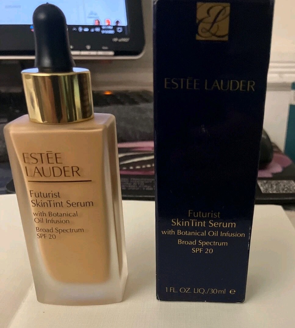 Estee Lauder Futurist Skin Tint Serum Spf 20 ~ 4W1 Honey Bronze~ 1oz