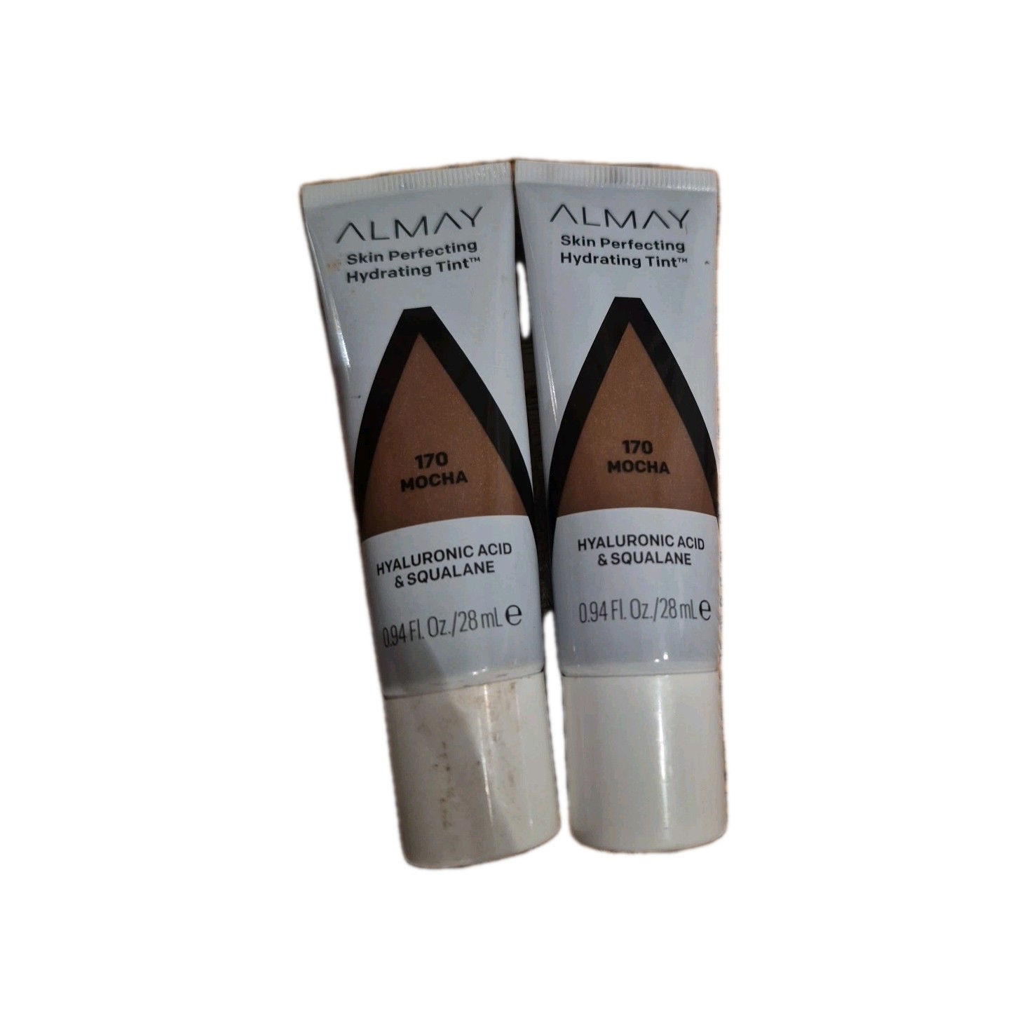 2x ALMAY Skin Perfecting Hydrating Tint MOCHA 170 28mL Squalane Hyaluronic Acid