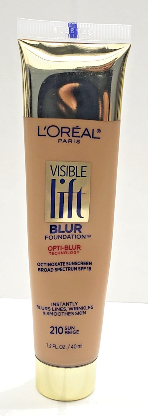 NEW L’Oréal Paris Visible Lift Blur Foundation- 210 SUN BEIGE