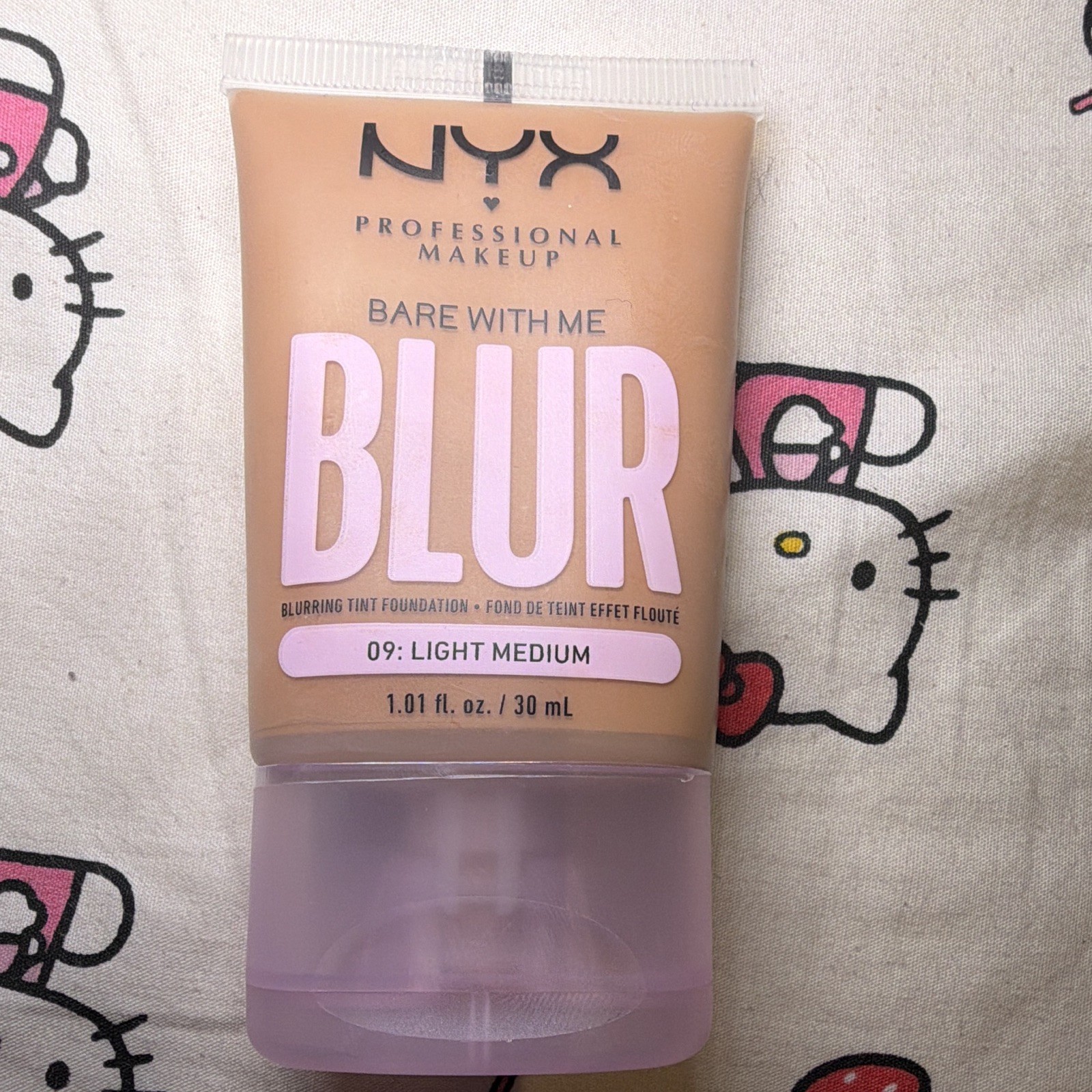 NYX Professional Makeup Bare With Me Blur Tinted Liquid 09 Light Medium 1.01