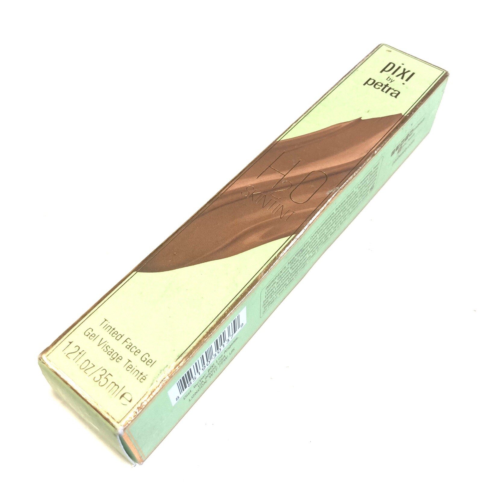 PIXI By Petra SkinTint TINTED Moisturizer Face Gel Chestnut Clean Makeup