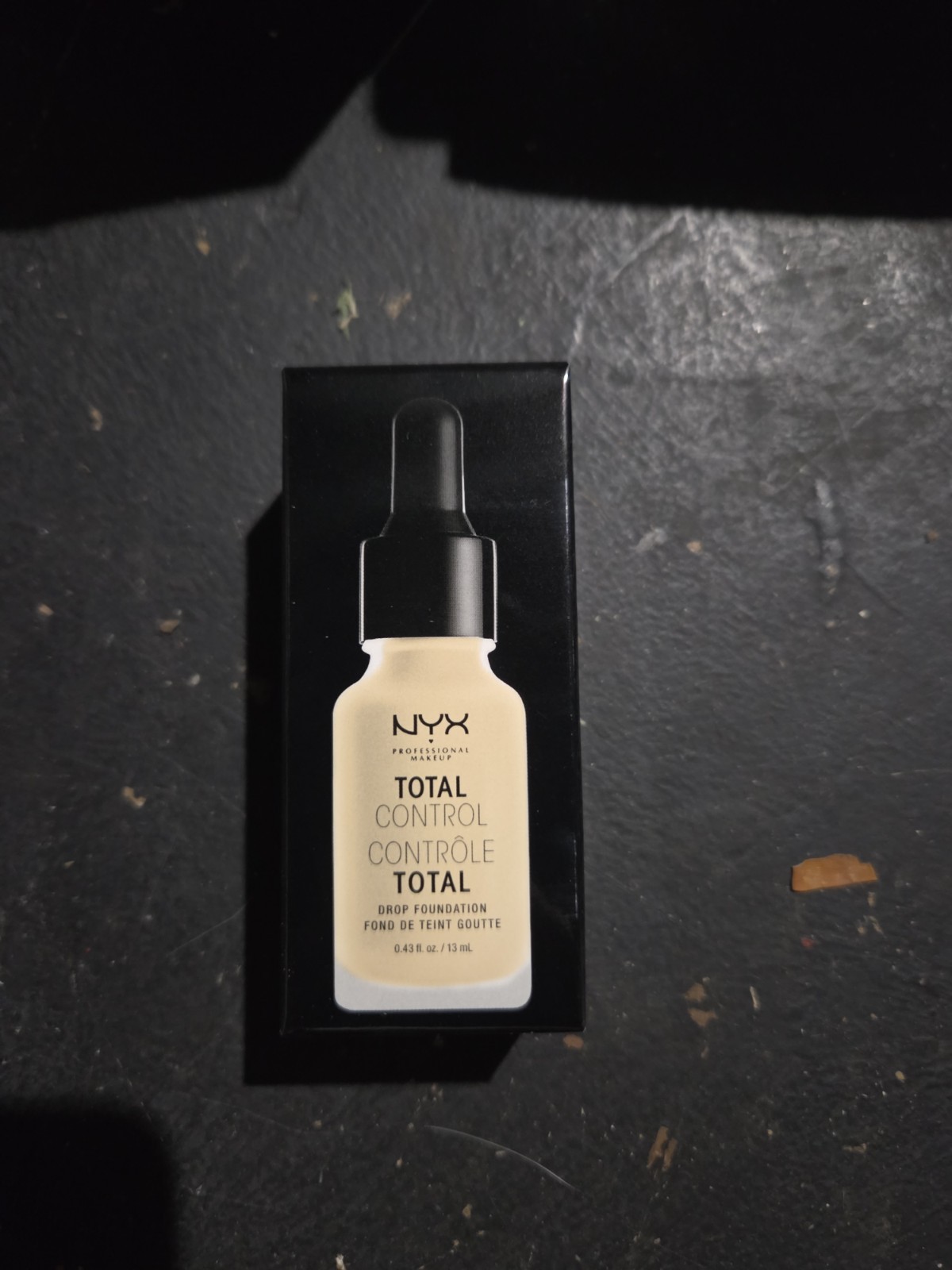 NYX Total Control Drop Foundation TCDF02 ALABASTER -0.43 fl.oz.