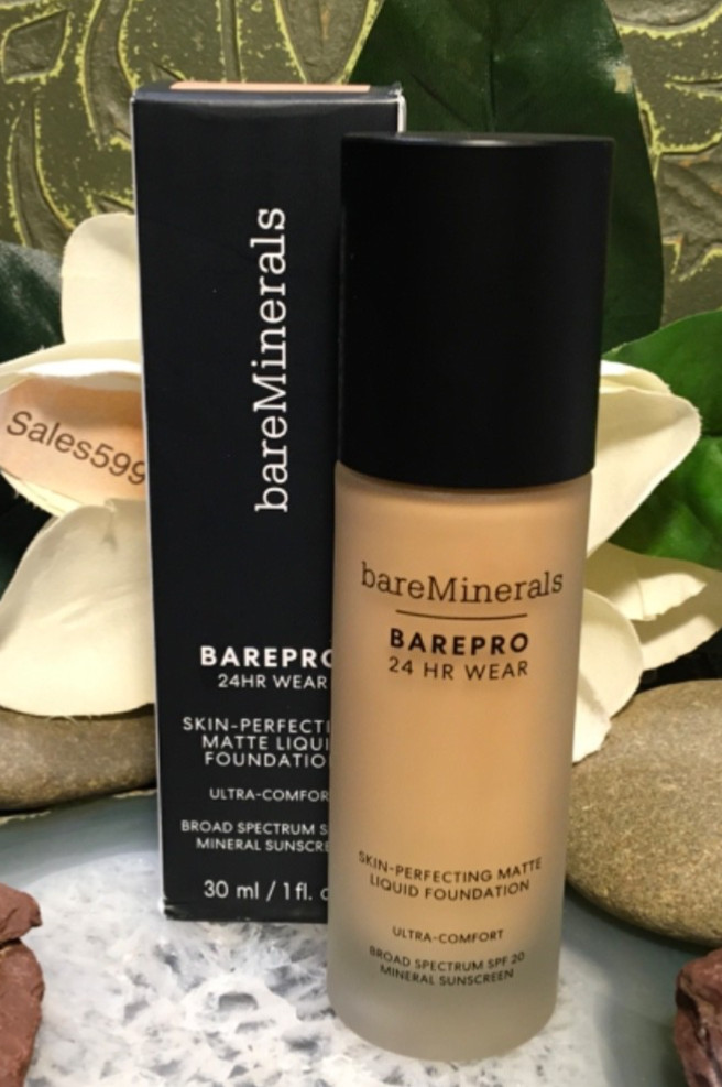 👍bareMinerals Barepro 24H Skin Perfecting Foundation SPF 20 LIGHT 27 COOL