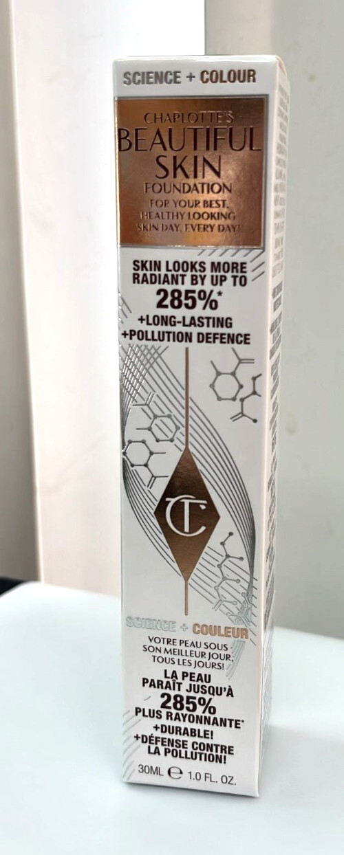 Charlotte Tilbury Beautiful Skin Foundation Shade “5 Neutral” 30ml/1.0oz. NIB