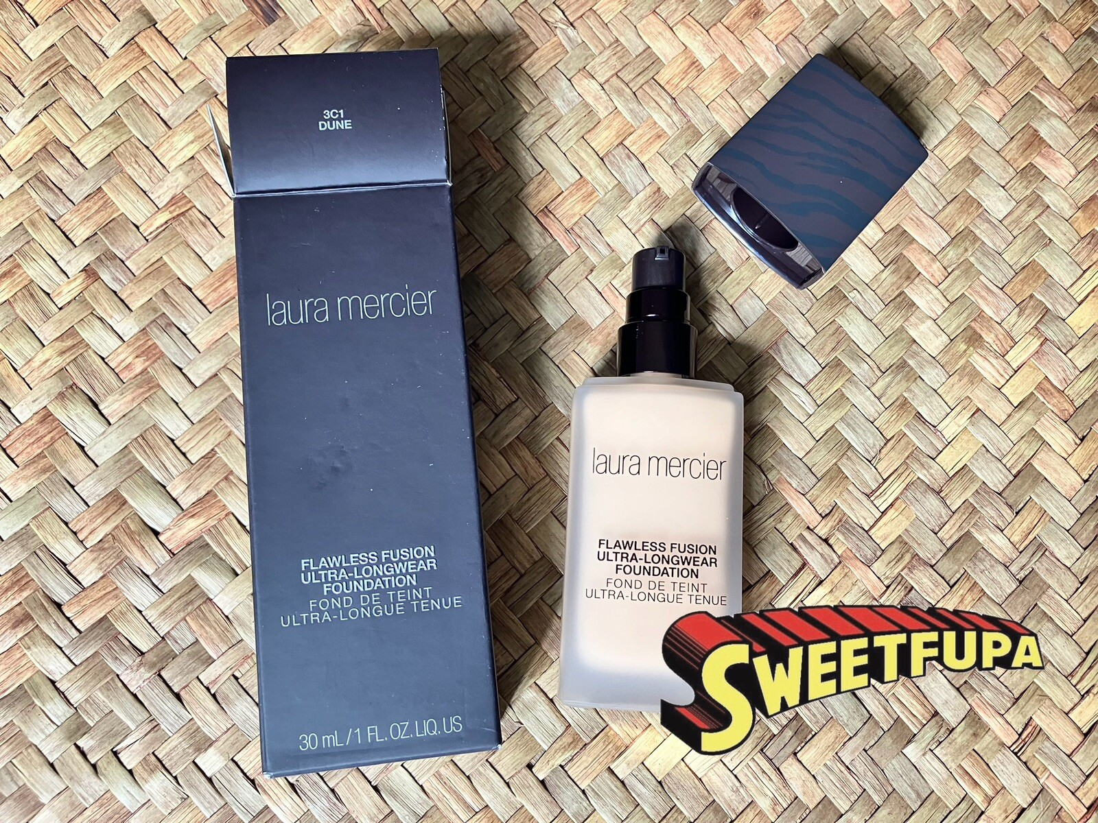 Laura Mercier Flawless Fusion Foundation Ultra Long Wear 3C1 DUNE 30mL/ 1 oz New