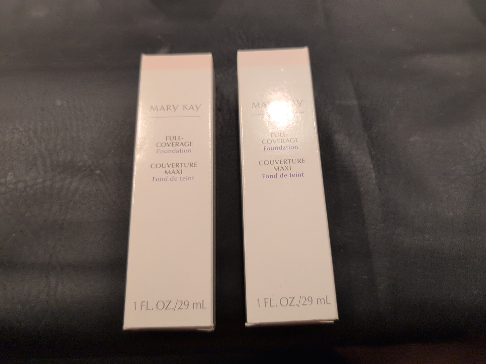 Mary Kay NIB Pair Full Coverage Foundation Ivory 204 366700 1oz
