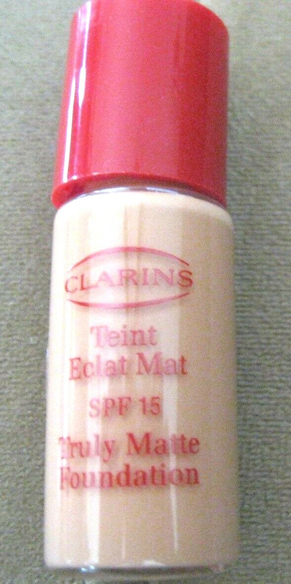 CLARINS Truly Matte Foundation # 05 SHELL SPF15 Shine Free 10ml /.35oz FREE SHIP