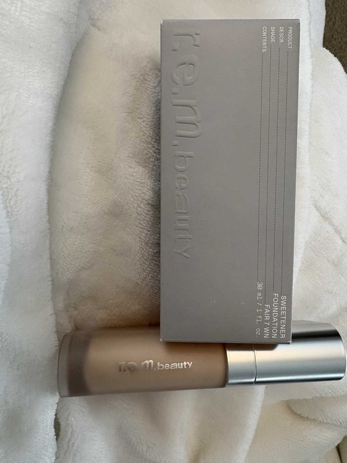 REM Beauty Sweetener Foundation Fair 7WN 1oz New In Box