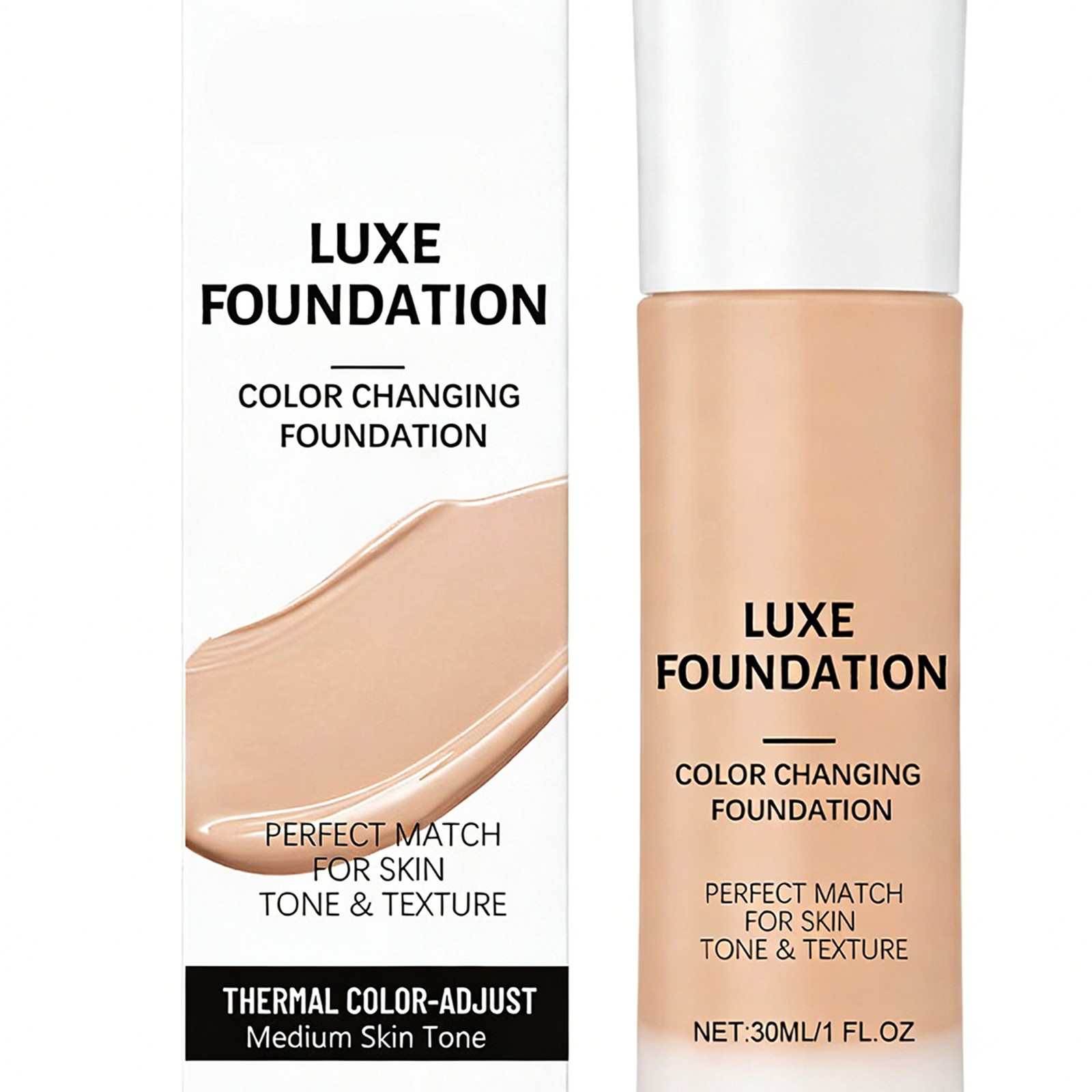 LUXEIntelligent Color Correcting Foundation, 30ml Long-lasting Natural Finish