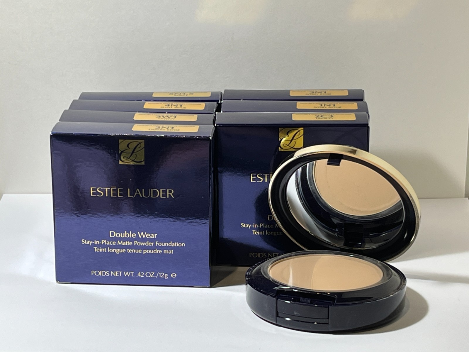 Estee Lauder Double Wear Stay-in-place Powder Foundation (Choose Your Shade) NIB