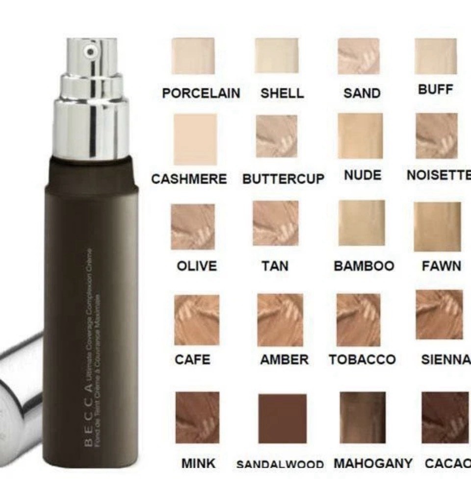 BECCA Ultimate Coverage Complexion Creme Mahogany 1 fl oz New BX8 867