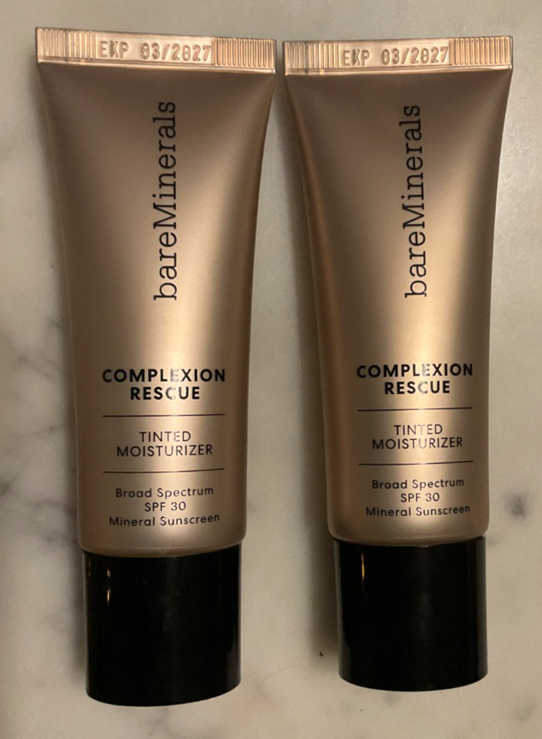 2 BAREMINERALS Complexion Rescue Tinted Moisturizer 1.18oz BIRCH 1.5 exp 03/2027
