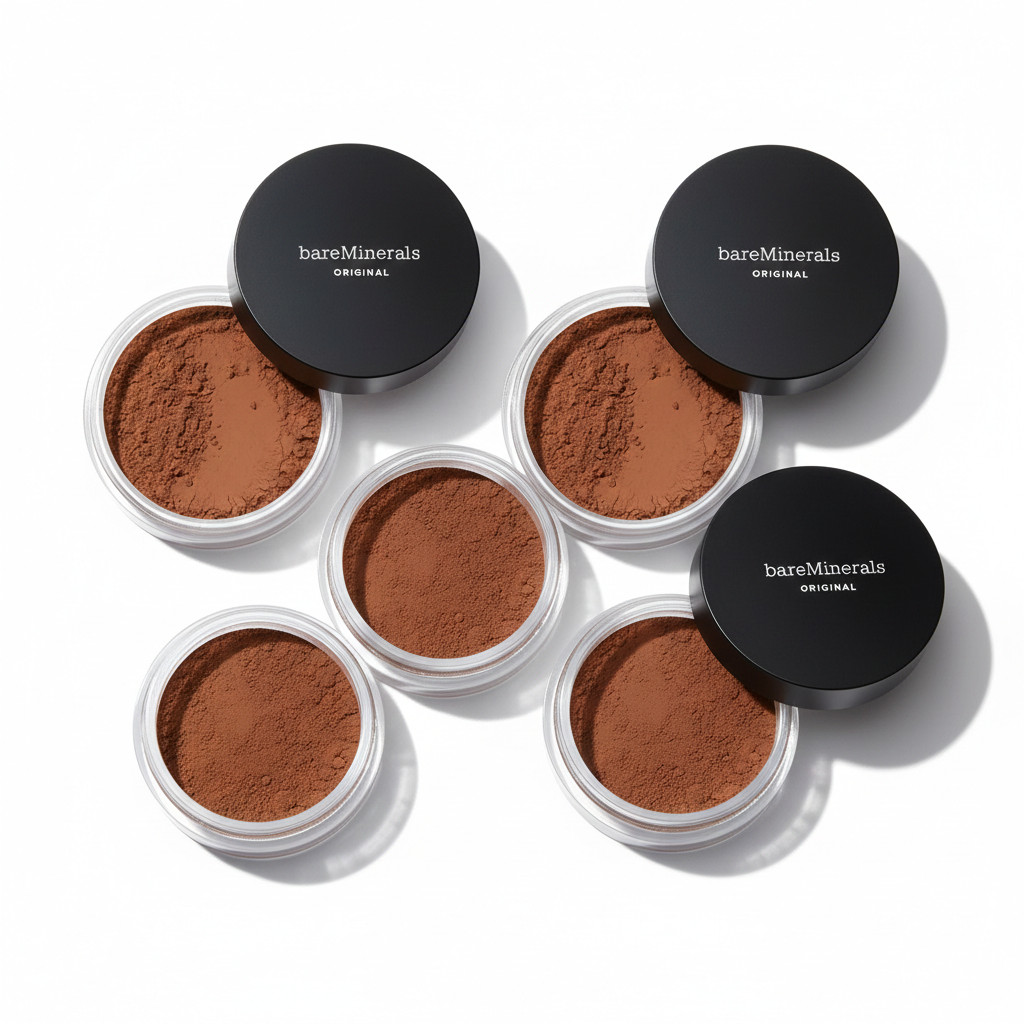 bareMinerals Original Loose Powder Foundation SPF 15 27 Warm Deep Pack 5
