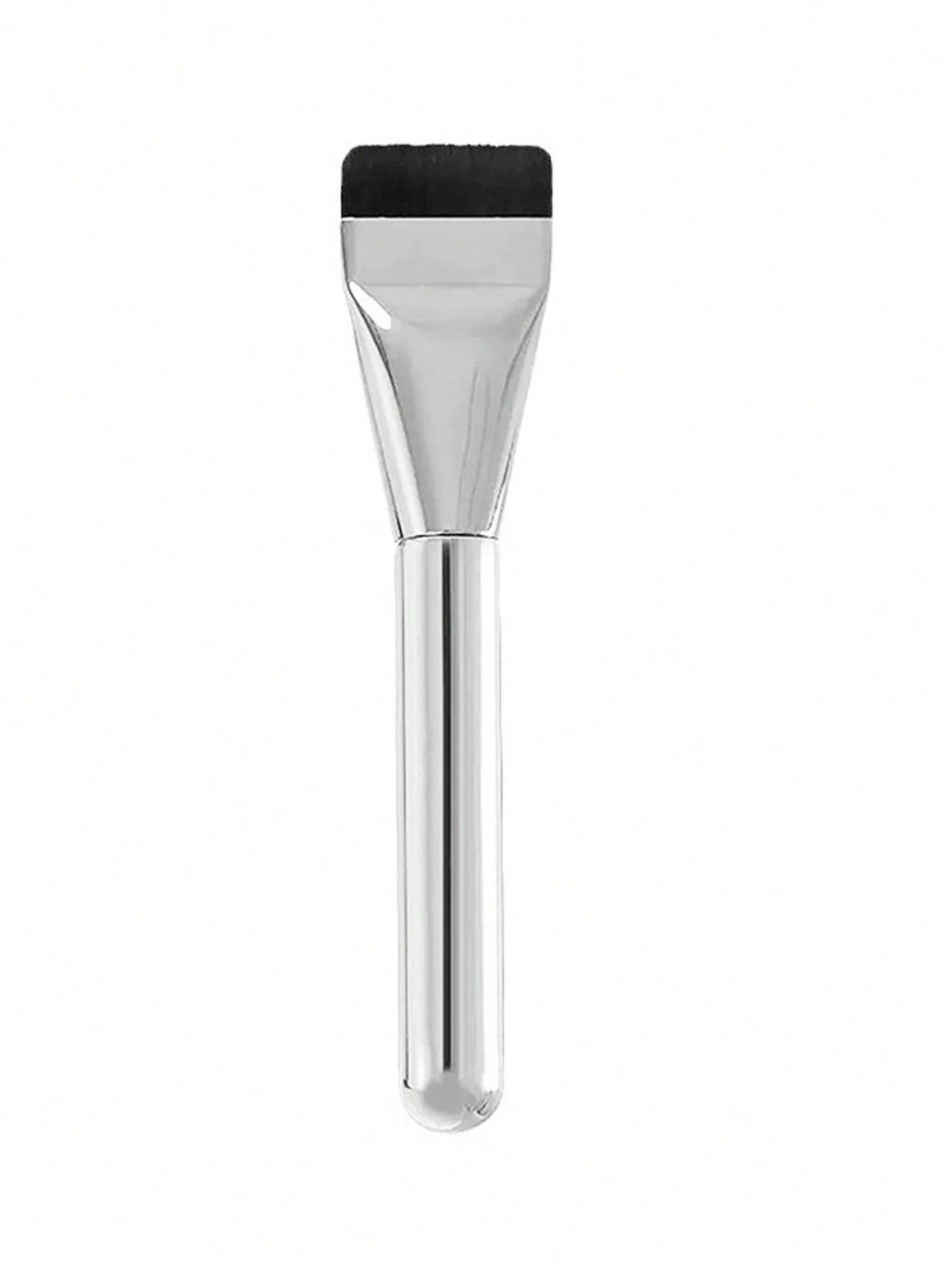 1 Round Handle Flat Brush For Liquid Foundation Application